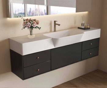 Modern Bathroom Cabinet-ID:450526953