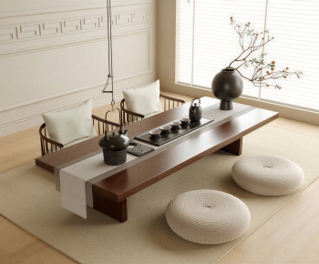 New Chinese Style Tea Tables And Chairs-ID:866801982