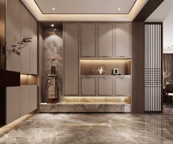 New Chinese Style Hallway-ID:501897101