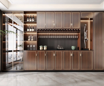Modern Wine Cabinet-ID:502804047