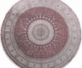 European Style Circular Carpet-ID:224864013