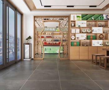 New Chinese Style Tea Shop-ID:546681887