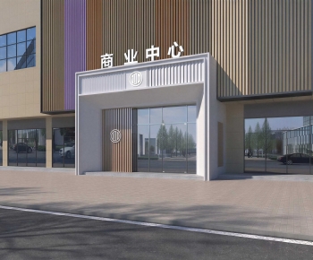 Modern Facade Element-ID:155873065