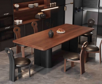 Modern Dining Table And Chairs-ID:520303015