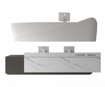 Modern Reception Desk-ID:103920944