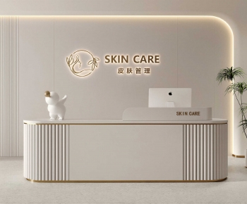 Modern Reception Desk-ID:976280939