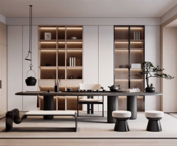 New Chinese Style Tea House-ID:938009984