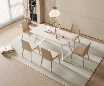 Modern Dining Table And Chairs-ID:222626922