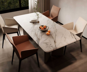 Modern Dining Table And Chairs-ID:482992894