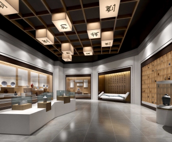 New Chinese Style Exhibition Hall-ID:292093045