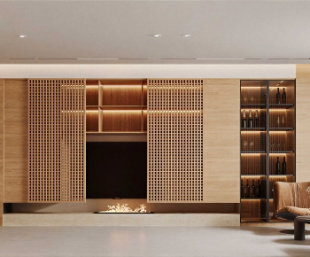 Modern A Living Room-ID:596256975