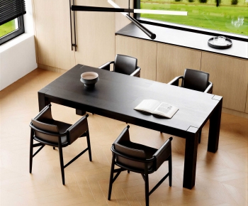 Modern Dining Table And Chairs-ID:154640745