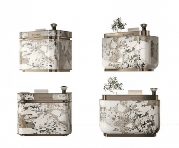 Modern Reception Desk-ID:601527937