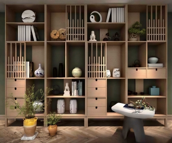 New Chinese Style Bookshelf-ID:747783908