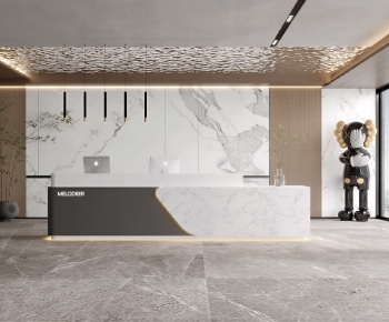 Modern Office Reception Desk-ID:328293093