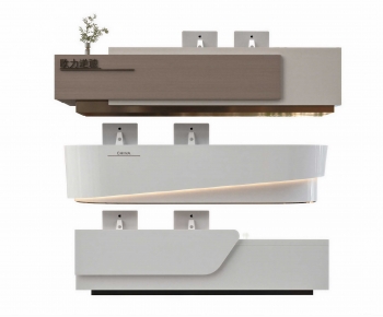 Modern Reception Desk-ID:880007985