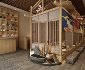 Japanese Style Japanese And Korean Cuisine-ID:126401901