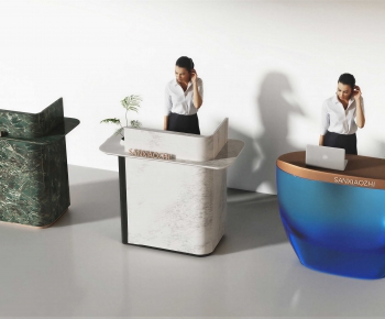 Modern Reception Desk-ID:314905882