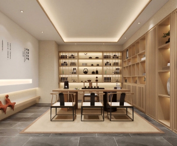 New Chinese Style Tea House-ID:173280293