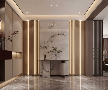 New Chinese Style Hallway-ID:486885074