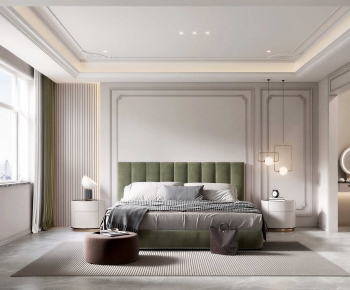 French Style Bedroom-ID:132460641