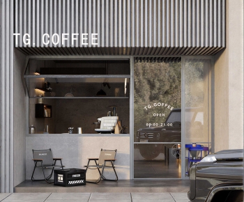 Industrial Style Facade Element-ID:388744123