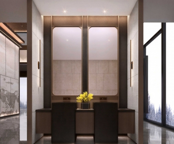 Modern Public Toilet-ID:583338024