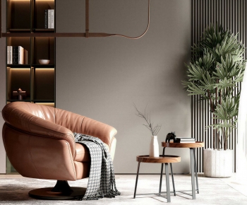 Modern Single Sofa-ID:502614979