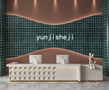 Modern Reception Desk-ID:402031905