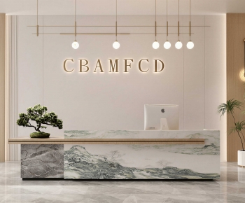 Modern Reception Desk-ID:308785922