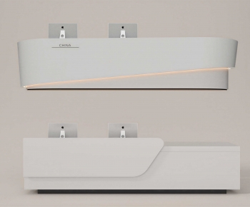 Modern Reception Desk-ID:696741103