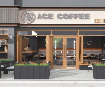 Modern Facade Element-ID:669972909