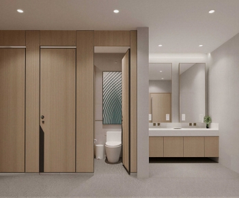 Modern Public Toilet-ID:203489072