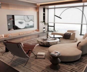 Modern A Living Room-ID:932898045