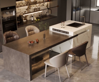 Modern Dining Table And Chairs-ID:589793928