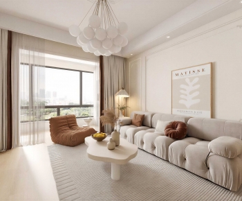 French Style A Living Room-ID:953433993