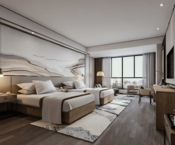 New Chinese Style Guest Room-ID:551698927