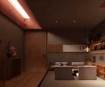 New Chinese Style Teahouse Tea House-ID:786113986