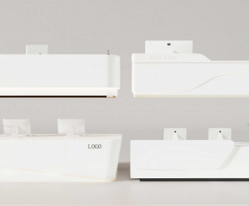 Modern Reception Desk-ID:610877046