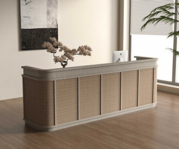 Modern Reception Desk-ID:334929949