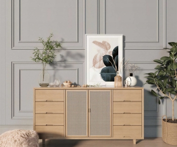 Nordic Style Side Cabinet-ID:301645041