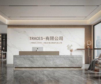 Modern Office Reception Desk-ID:899367094