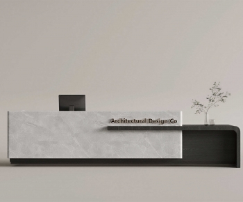 Modern Reception Desk-ID:862729078