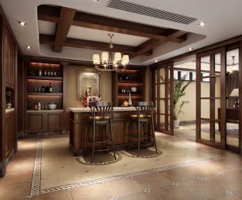 American Style Wine Cellar/Wine Tasting Room-ID:147567036