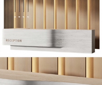 Modern Reception Desk-ID:138226991
