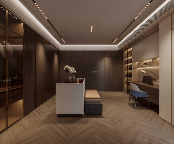 Modern Clothes Storage Area-ID:866106996