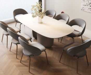 Modern Dining Table And Chairs-ID:943545101