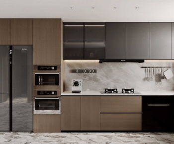 Modern Open Kitchen-ID:747958901
