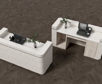 Modern Reception Desk-ID:131258961