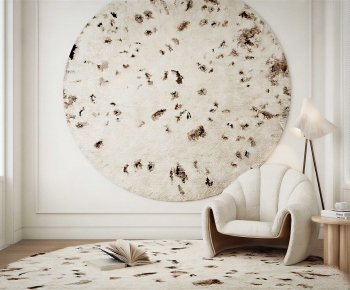 Modern Circular Carpet-ID:536453019